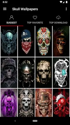 Skull Wallpapers Offline android App screenshot 3